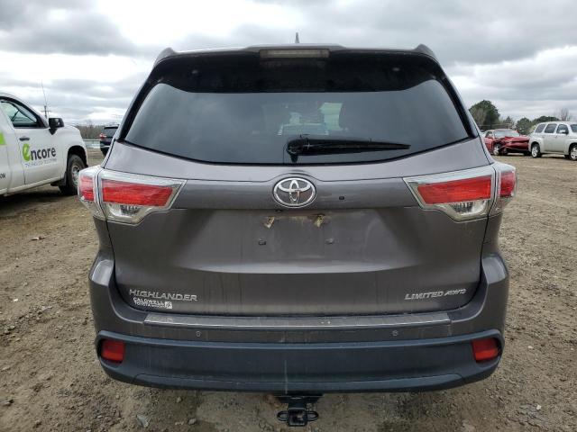 VIN 5TDDKRFH0GS329446 2016 Toyota Highlander, Limited no.6