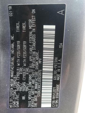 2018 TOYOTA SIENNA SE 5TDXZ3DC2JS923976