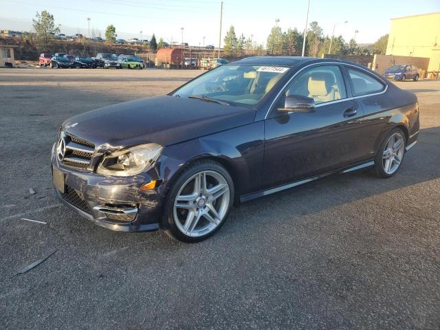  MERCEDES-BENZ C-CLASS 2014 Синий