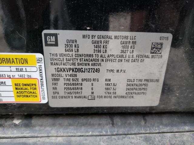 2016 GMC ACADIA 1GKKVPKD8GJ127249