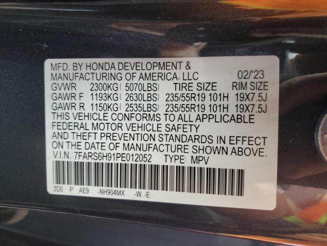 2023 HONDA CR-V SPORT - 7FARS6H91PE012052