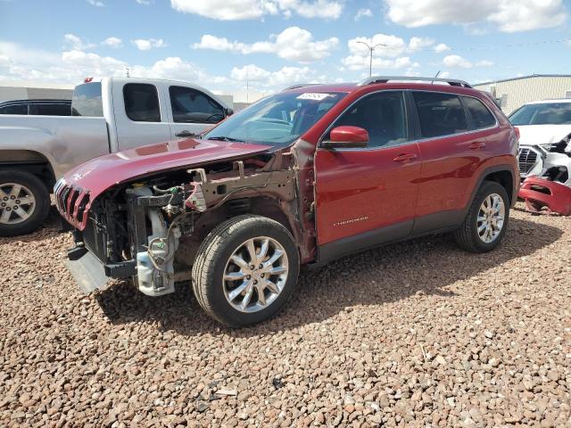 Lot #2505969619 2014 JEEP CHEROKEE L salvage car