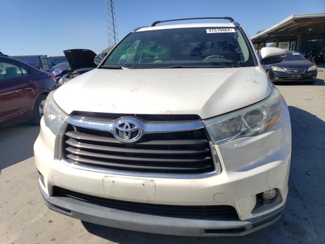 VIN 5TDJKRFH0FS187505 2015 Toyota Highlander, Xle no.5