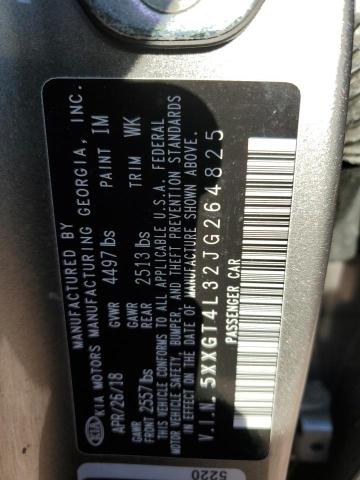 2018 Kia Optima Lx VIN: 5XXGT4L32JG264825 Lot: 47278344