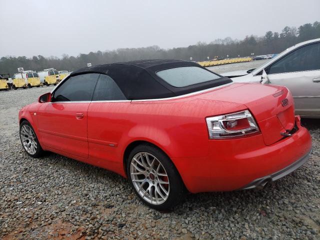 2008 Audi A4 S-Line 2.0T Cabriolet VIN: WAUBF48HX8K014297 Lot: 45080814