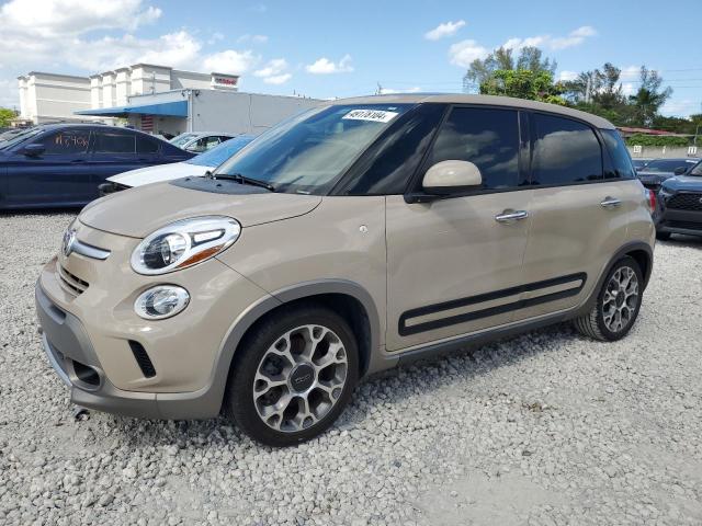 Lot #2435697897 2014 FIAT 500L TREKK salvage car