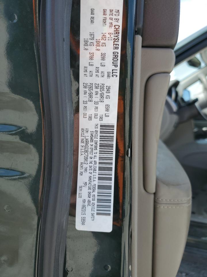 1J4RR4GG3BC739012 2011 Jeep Grand Cherokee Laredo