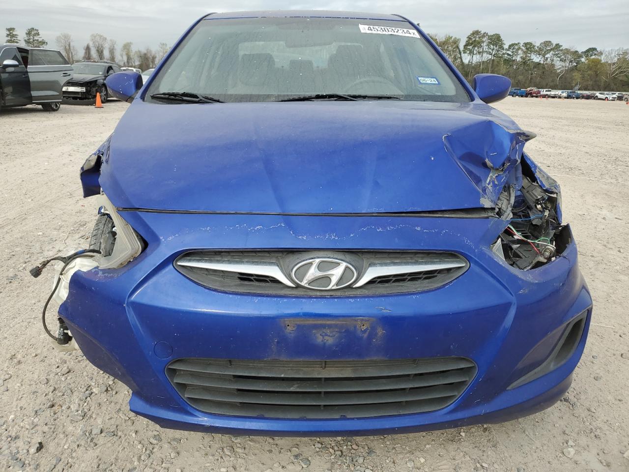 KMHCT4AE1EU586998 2014 Hyundai Accent Gls