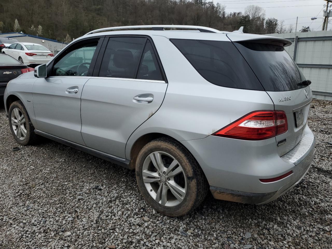 4JGDA5HB0CA004061 2012 Mercedes-Benz Ml 350 4Matic