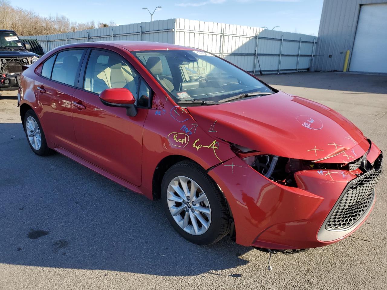 JTDVPMAE4MJ168386 2021 Toyota Corolla Le