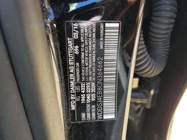 2016 MERCEDES-BENZ CLA 250 - WDDSJ4EB8GN364662