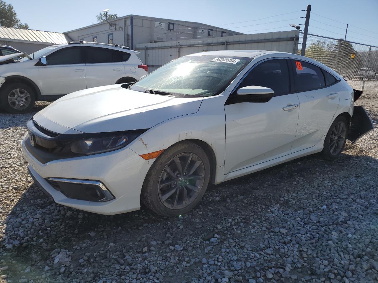 Lot #2596971267 2019 HONDA CIVIC EX