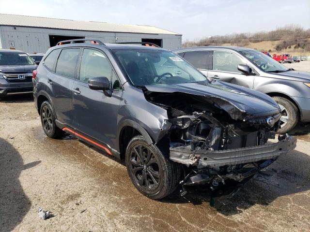 Lot #2429154401 2020 SUBARU FORESTER S salvage car