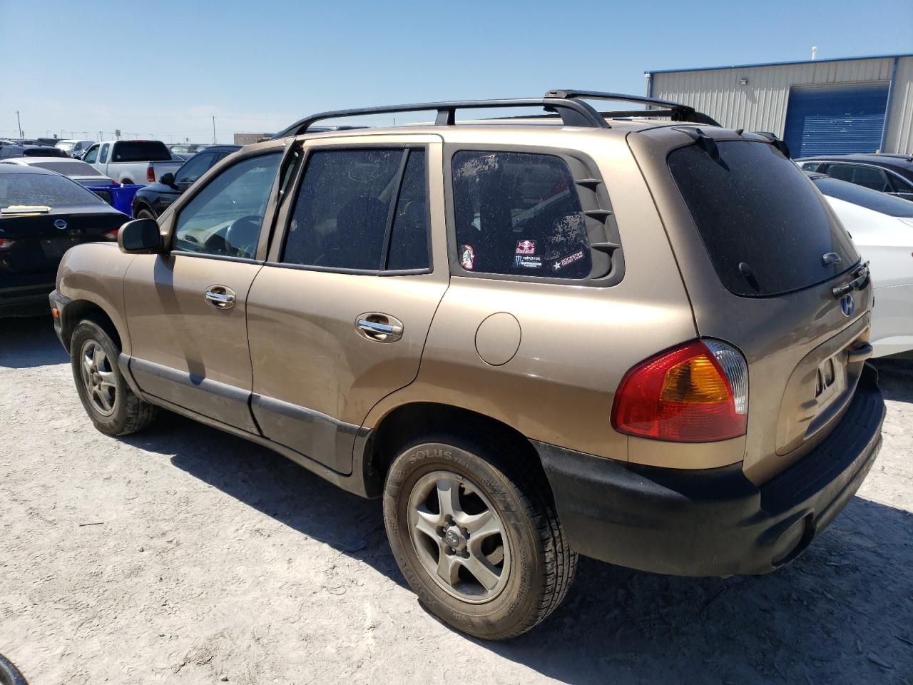 KM8SC73E63U516078 2003 Hyundai Santa Fe Gls