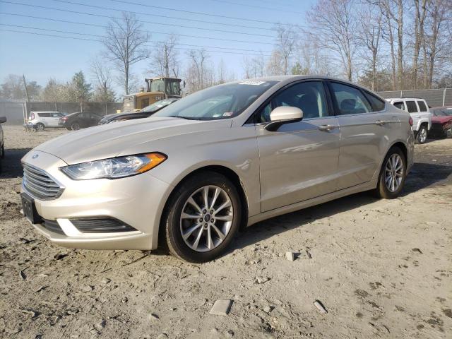 Lot #2455126326 2017 FORD FUSION SE salvage car