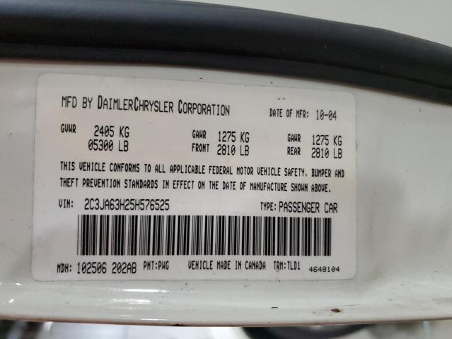 2005 Chrysler 300C VIN: 2C3JA63H25H576525 Lot: 49026464