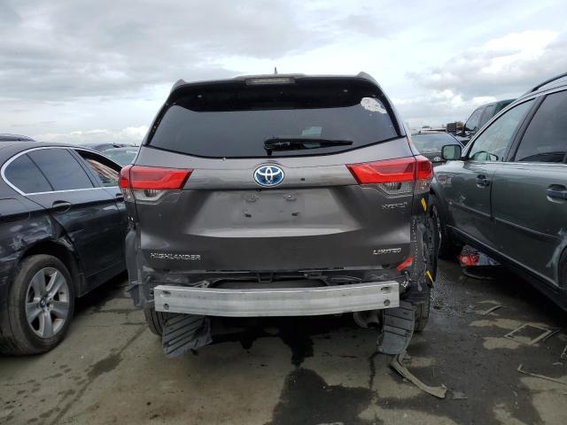 VIN 5TDDGRFH4KS053122 2019 Toyota Highlander, Hybri... no.6