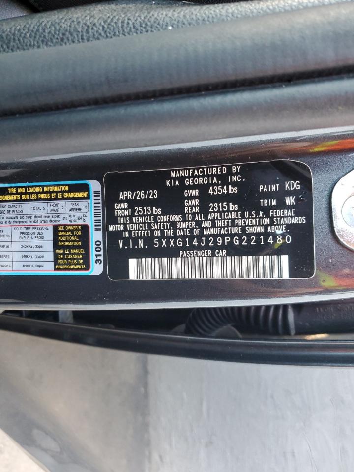 5XXG14J29PG221480 2023 Kia K5 Lxs