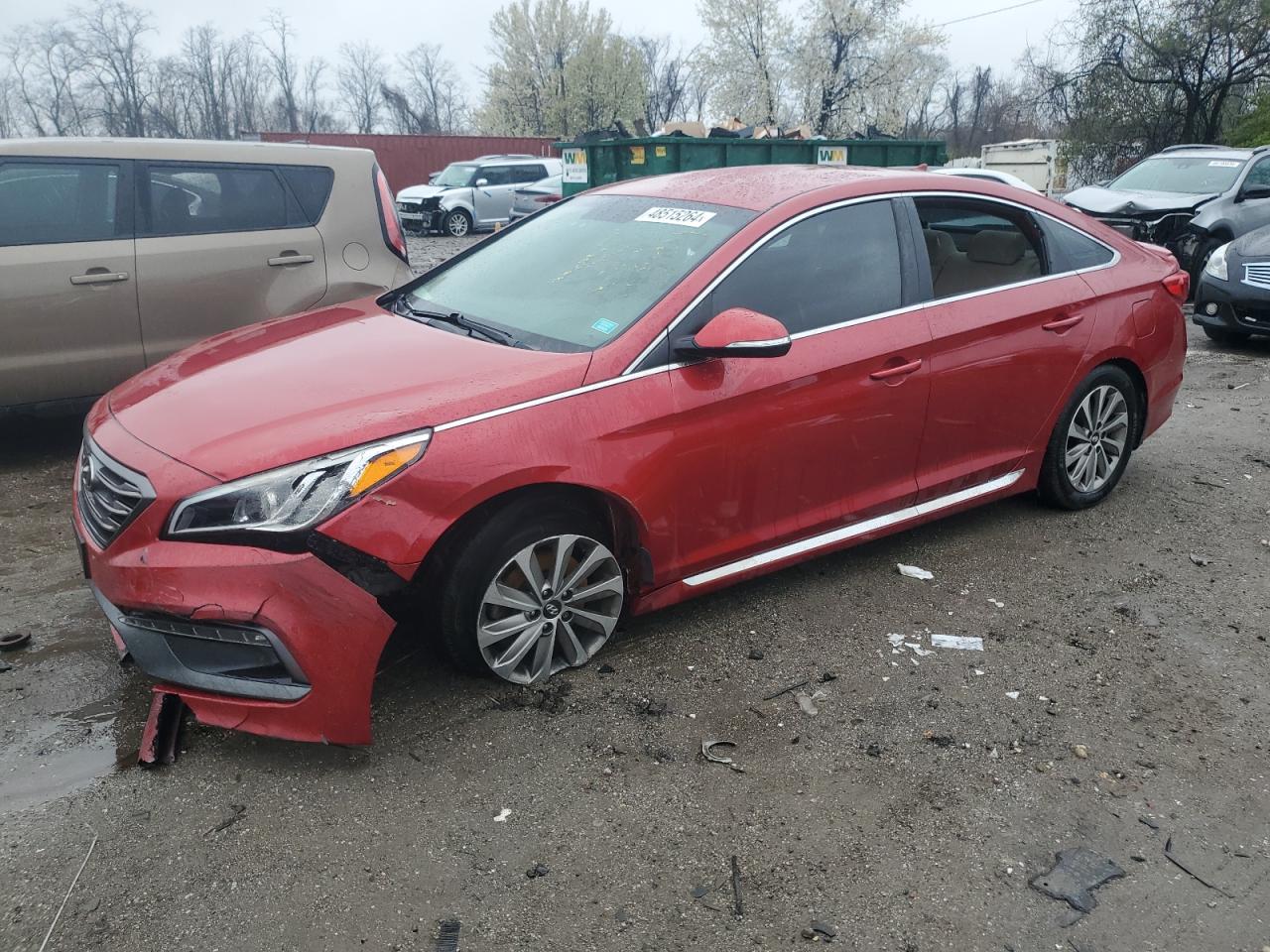 5NPE34AF3HH520392 2017 Hyundai Sonata Sport