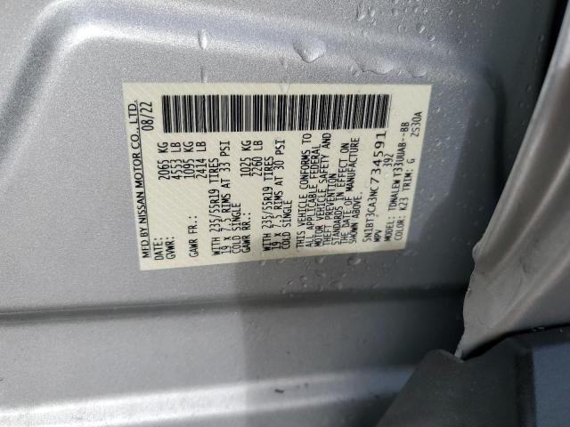 2022 NISSAN ROGUE SL - 5N1BT3CA3NC734591