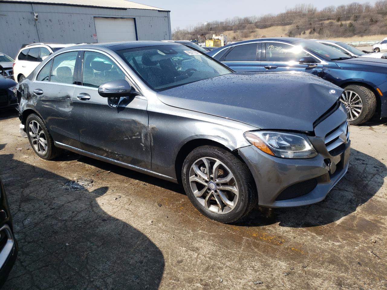 55SWF4KB6HU200763 2017 Mercedes-Benz C 300 4Matic