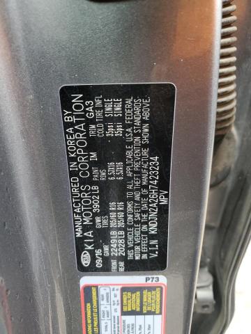 2017 KIA SOUL - KNDJN2A26H7423234