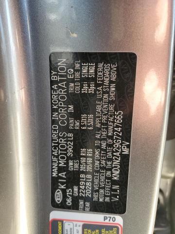 2016 KIA SOUL - KNDJN2A29G7247665
