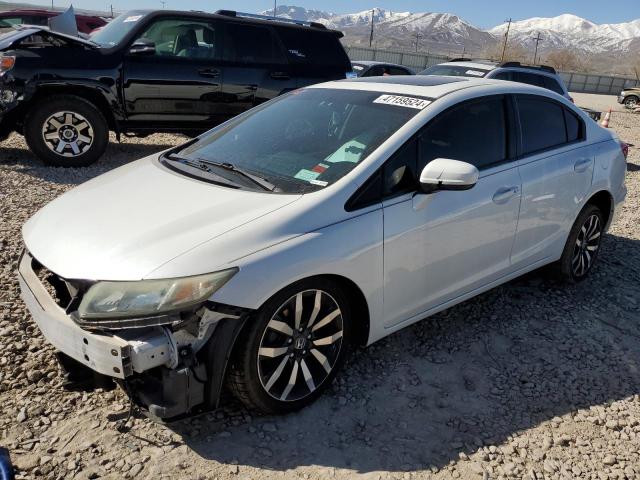 Vin: 19xfb2f99fe098645, lot: 47159524, honda civic exl 2015 img_1