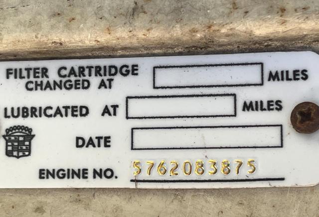 Lot #2436137769 1957 CADILLAC DEVILLE salvage car