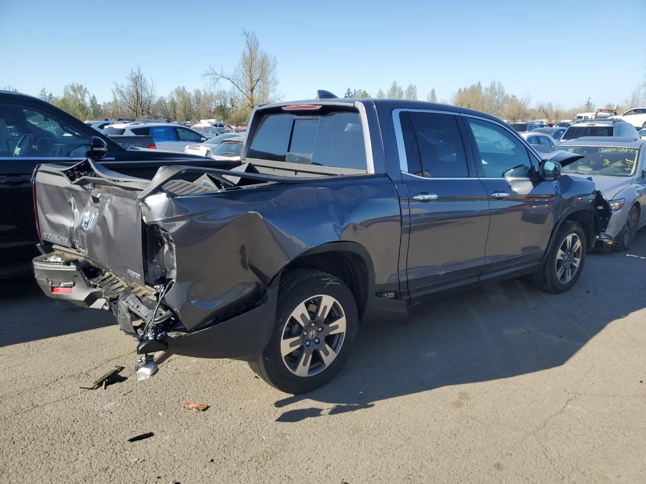 2019 Honda Ridgeline Rtl vin: 5FPYK3F70KB005603