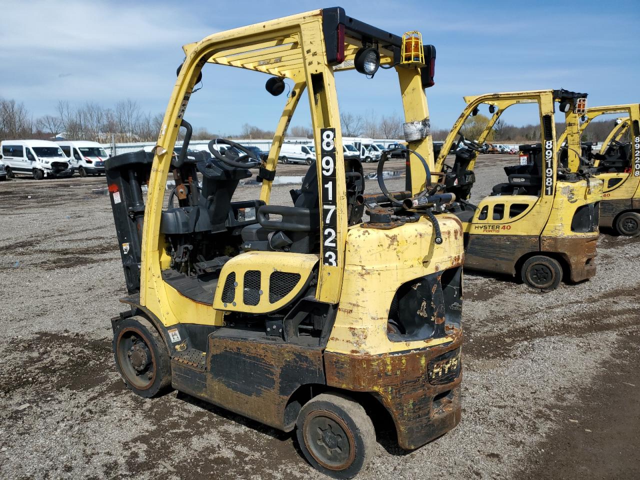 Lot #3242791947 2006 HYST FORKLIFT