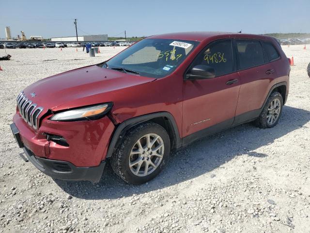 2015 Jeep Cherokee Sport VIN: 1C4PJLAB5FW554167 Lot: 45958214