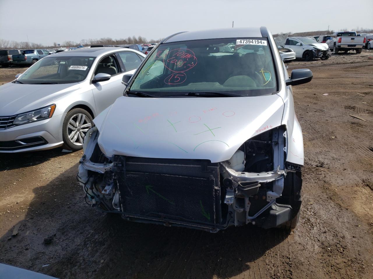 JHLRE48339C007313 2009 Honda Cr-V Lx