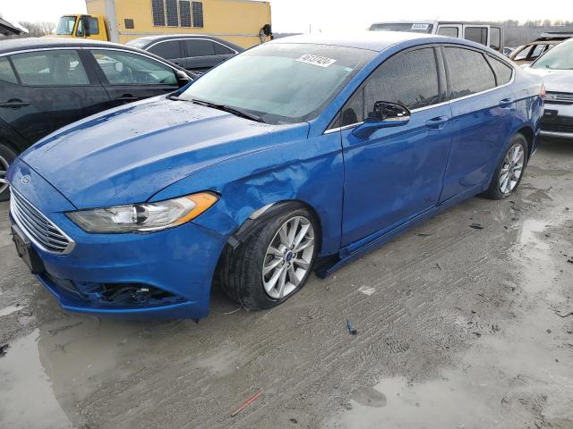 Lot #2429224445 2017 FORD FUSION SE salvage car