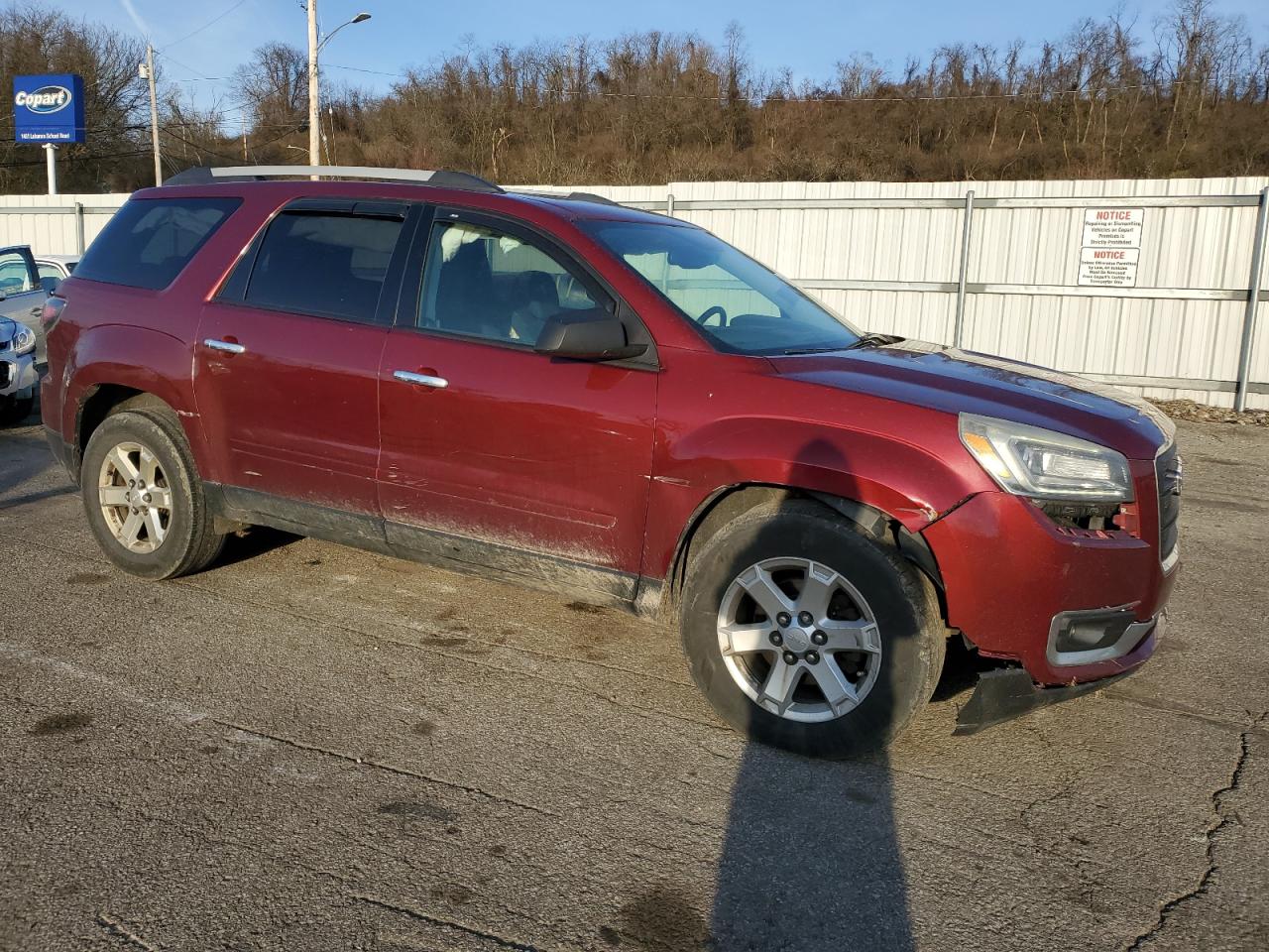 1GKKVPKD3FJ116108 2015 GMC Acadia Sle