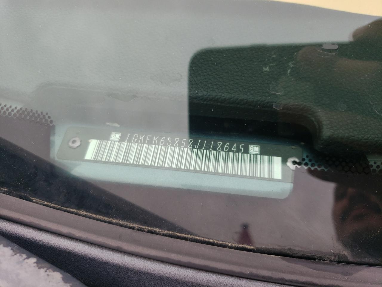 1GKFK63858J118645 2008 GMC Yukon Denali