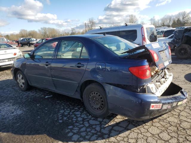 TOYOTA COROLLA CE 2007 blue  gas JTDBR32E670120355 photo #3