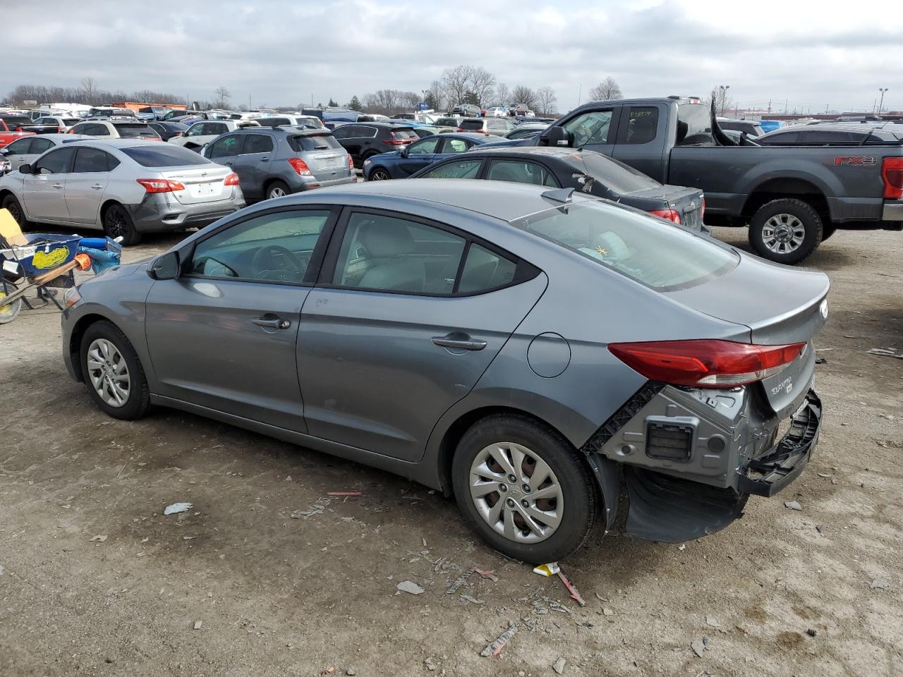 KMHD74LF9HU077941 2017 Hyundai Elantra Se