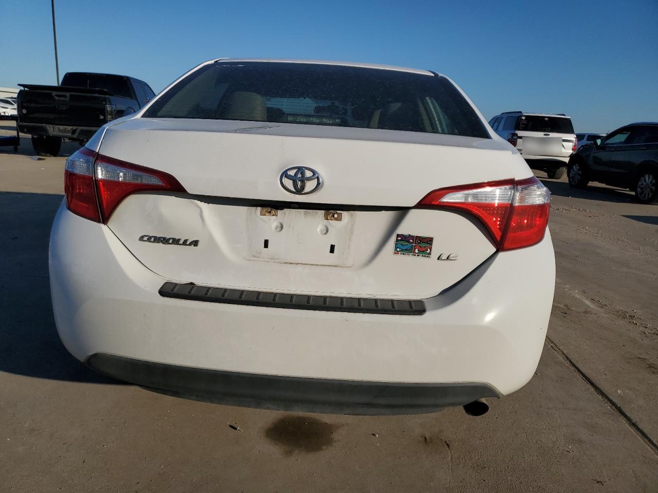 5YFBURHE8GP540584 2016 Toyota Corolla L