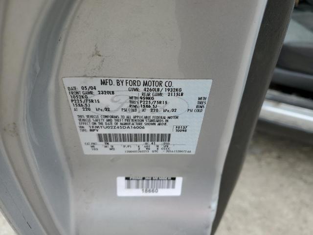 2005 Ford Escape Xls VIN: 1FMYU02Z45DA16006 Lot: 47409694