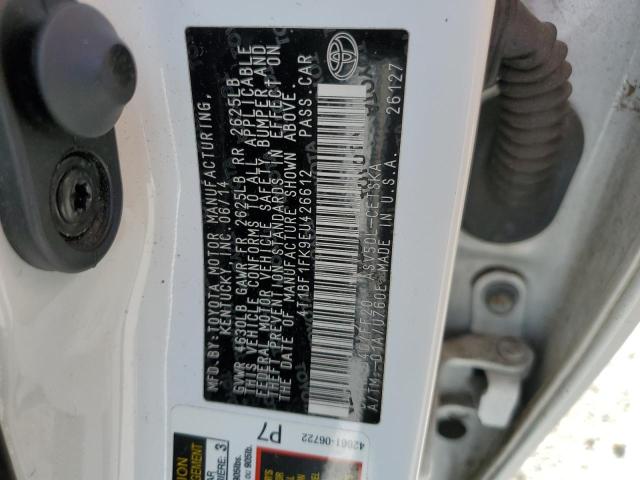 2014 Toyota Camry L VIN: 4T1BF1FK9EU426612 Lot: 48318944