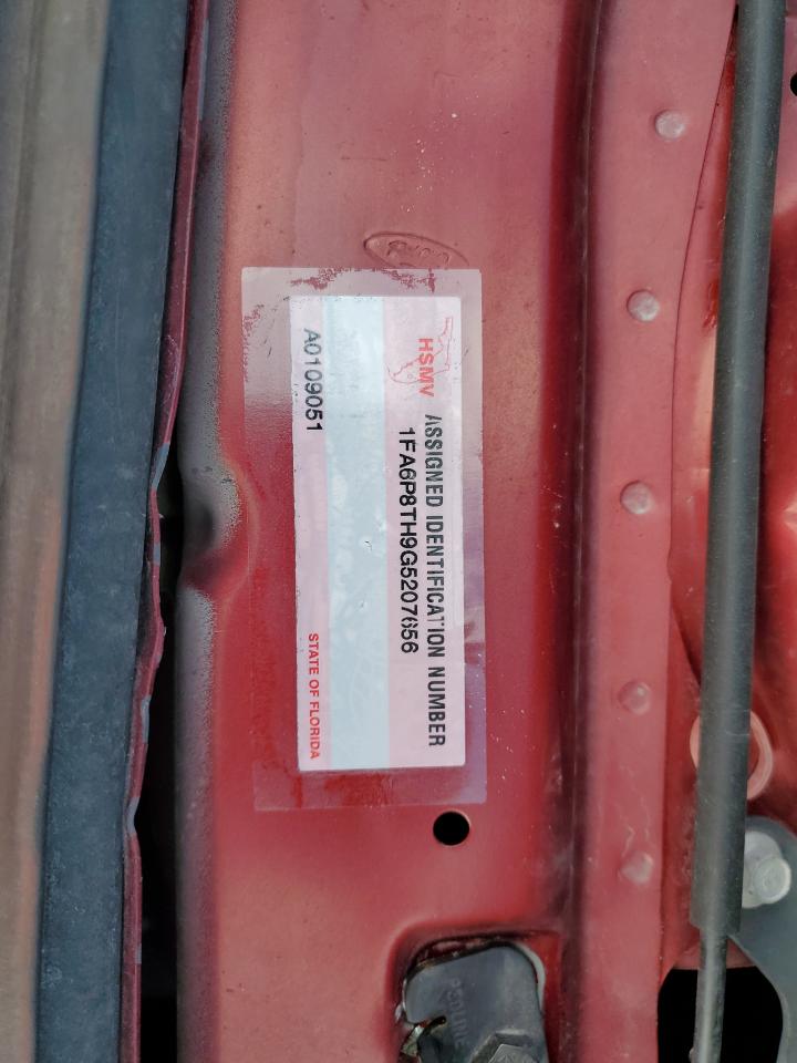 1FA6P8TH9G5207656 FORD ALL Models 2016