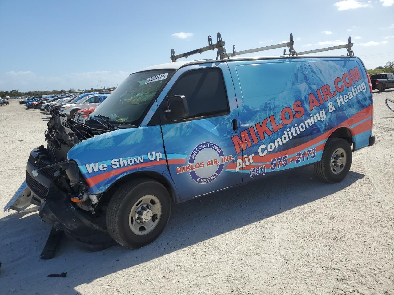 VIN: 1GCWGAFF2H1120475 2017 CHEVROLET EXPRESS