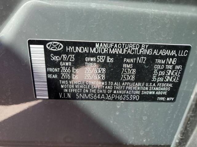 2023 HYUNDAI SANTA FE X - 5NMS64AJ6PH625390