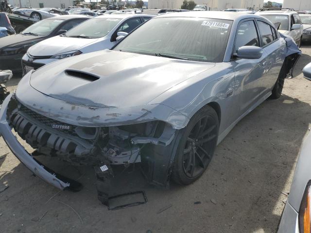 Lot #2519526856 2021 DODGE CHARGER SC salvage car