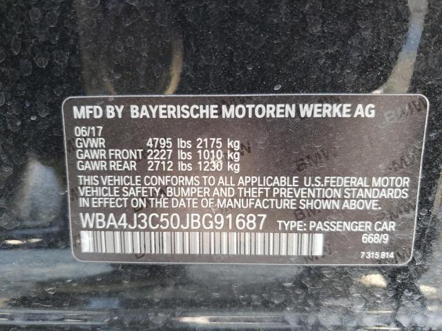 VIN WBA4J3C50JBG91687 2018 BMW 4 Series, 430XI Gran... no.12