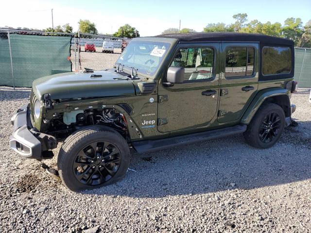 Lot #2501394094 2021 JEEP WRANGLER U salvage car