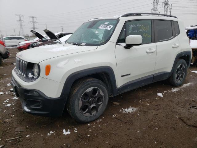 Lot #2473581135 2015 JEEP RENEGADE L salvage car