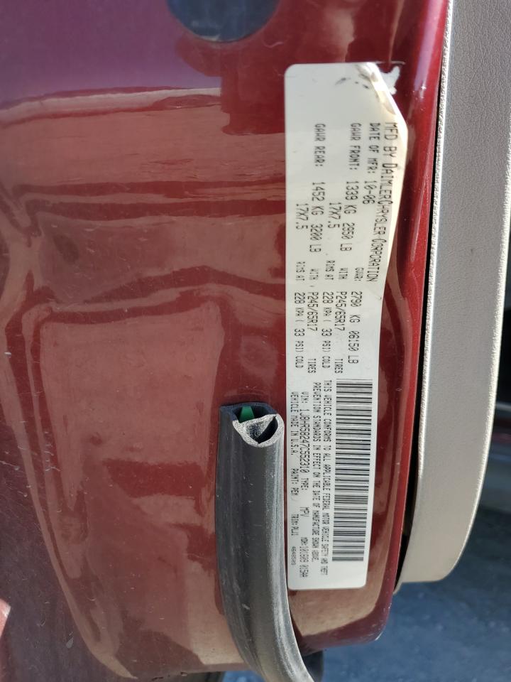 1J8HR58247C552310 2007 Jeep Grand Cherokee Limited