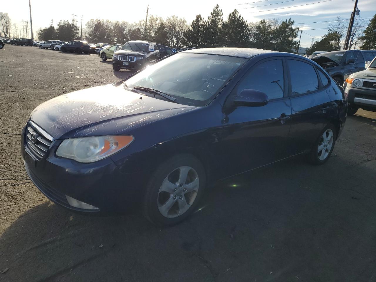 KMHDU46D27U113793 2007 Hyundai Elantra Gls